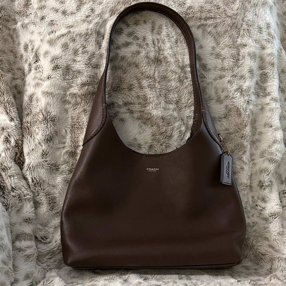 Coach Brooklyn 28 Bag in Maple/Brass